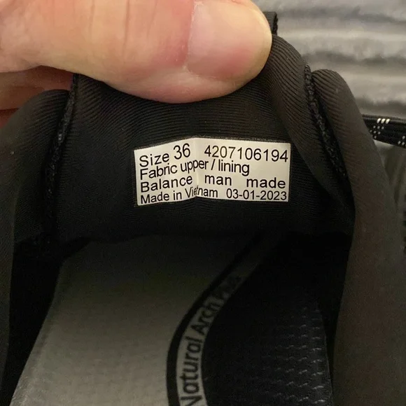 Dansko Black Athletic Shoes in good condition, minimal wear - Picture 7 of 8